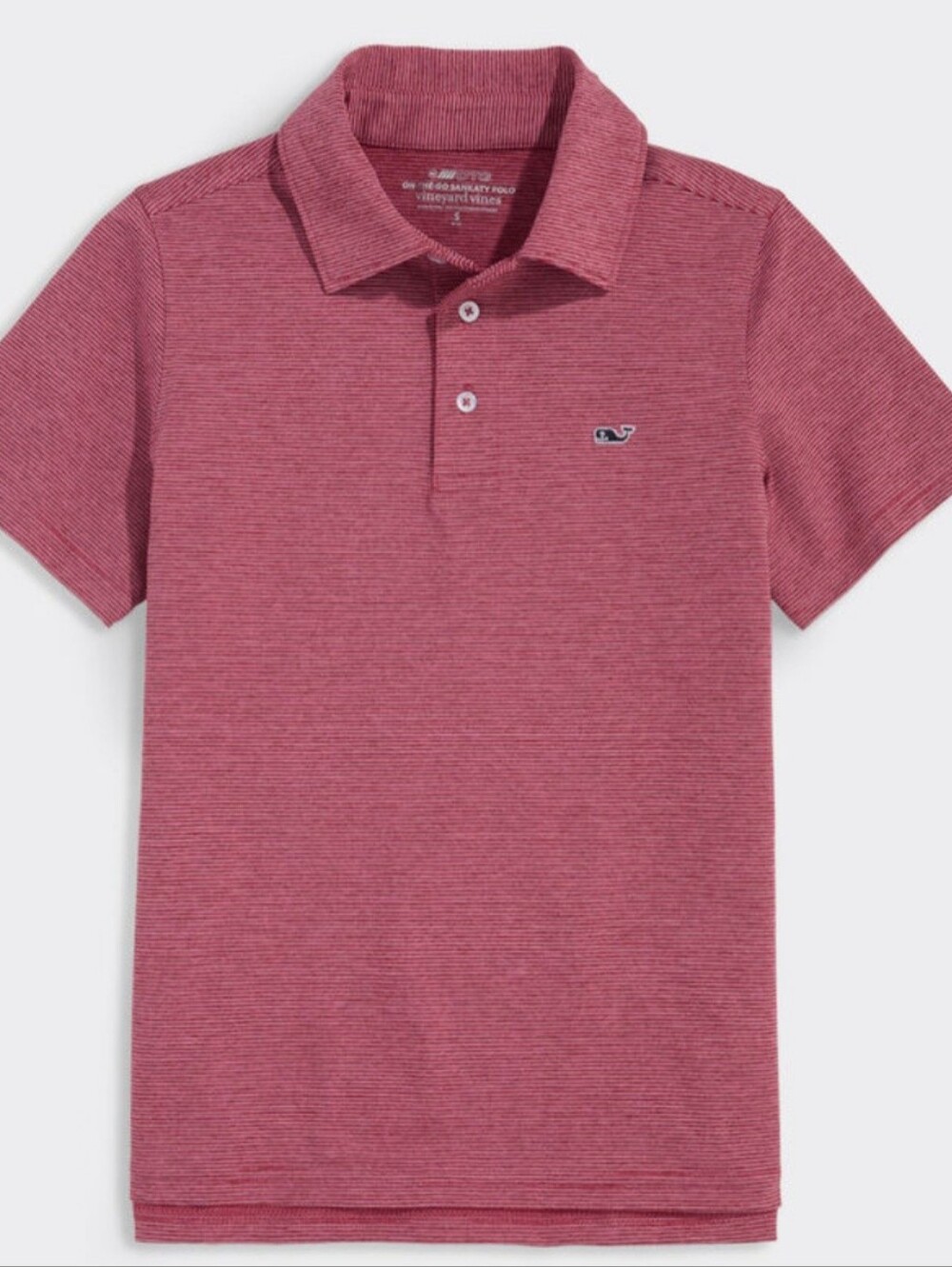 Vineyard Vines Men's Red Heather Polo Shirt XL